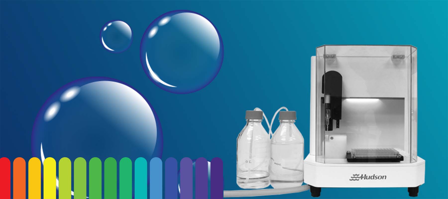 Image of liquid and ph scale for article on ph a meter used in microbiology lab