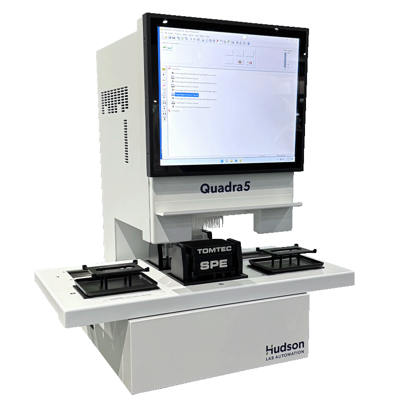 Tomtec Quadra5 Liquid Handling Workstation